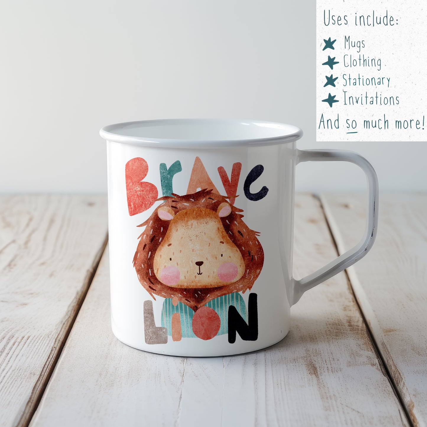 Brave Lion PNG