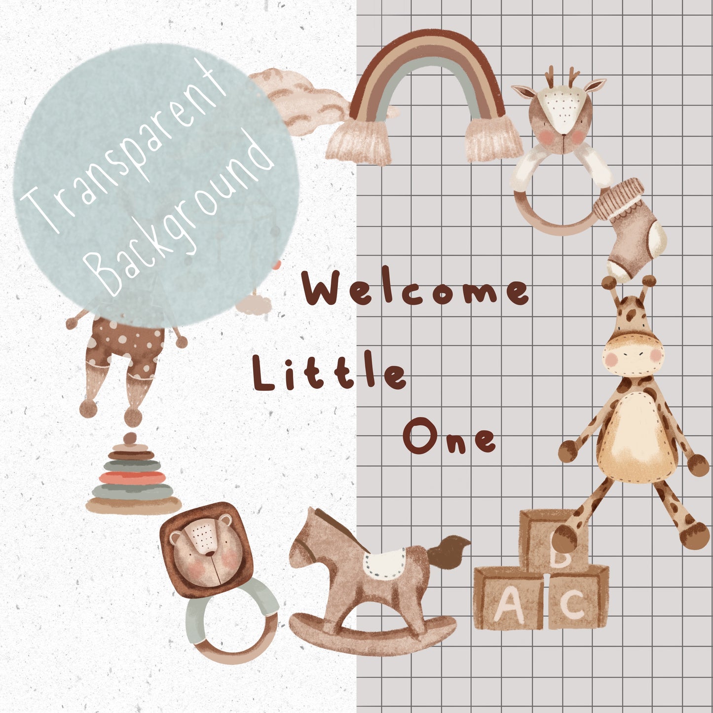 Welcome Little One PNG