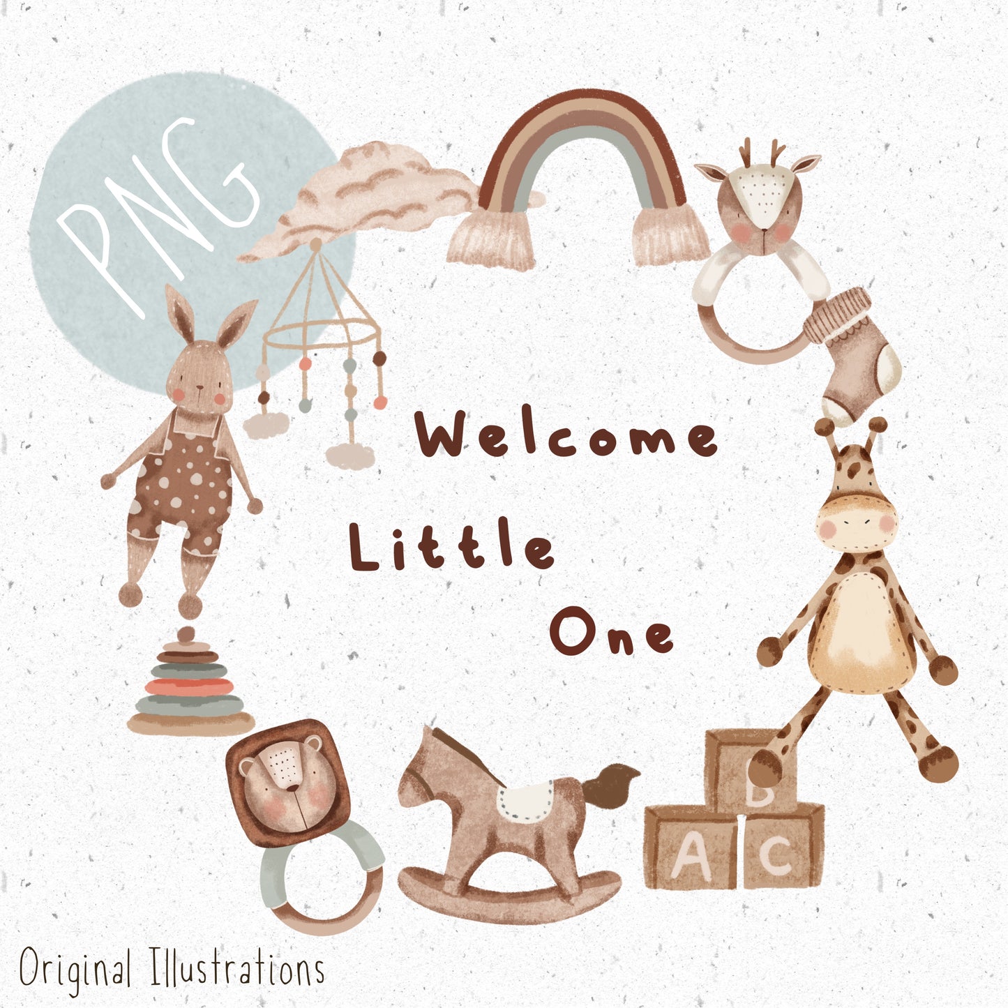 Welcome Little One PNG