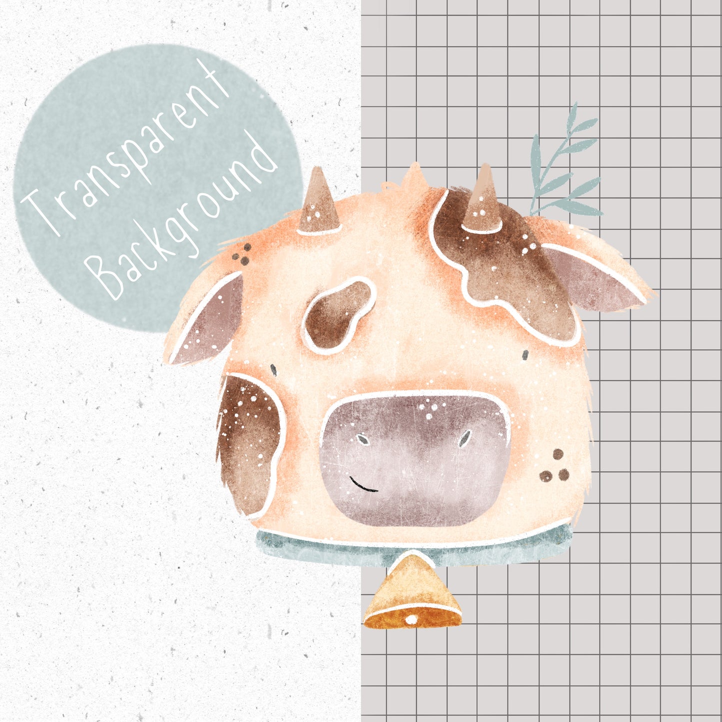 Farm Animals PNG Set
