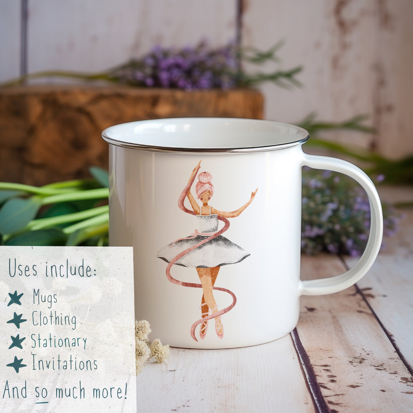 Ballet Girl PNG Set
