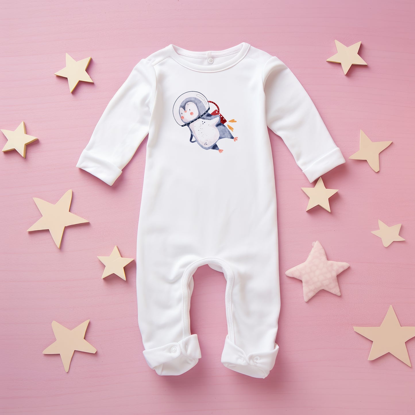 Space Penguins PNG Set