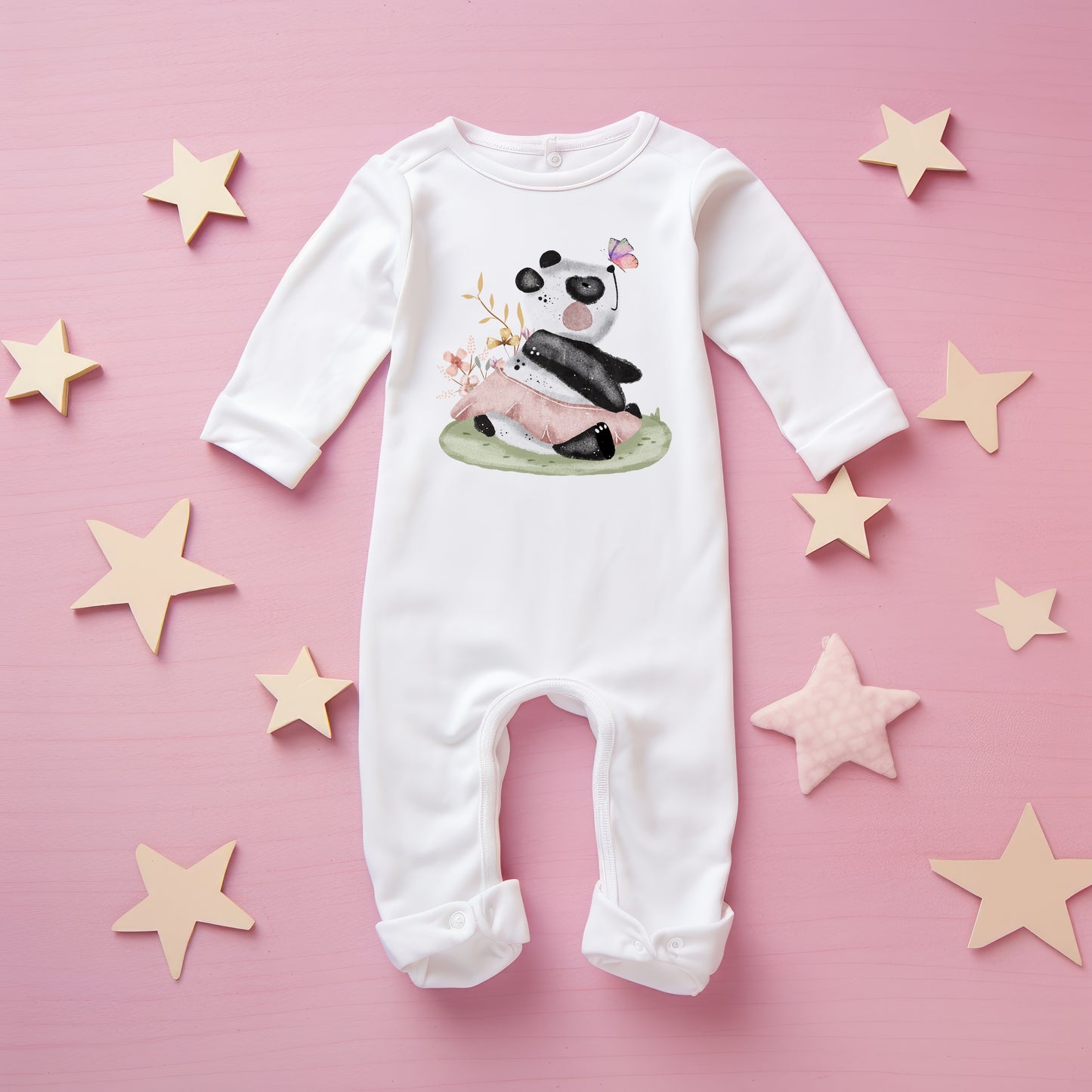 Ballerina Pandas PNG Set