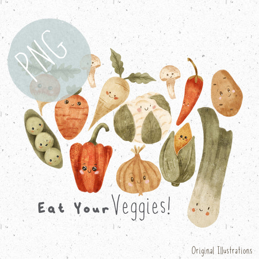 Eat Your Veggies PNG
