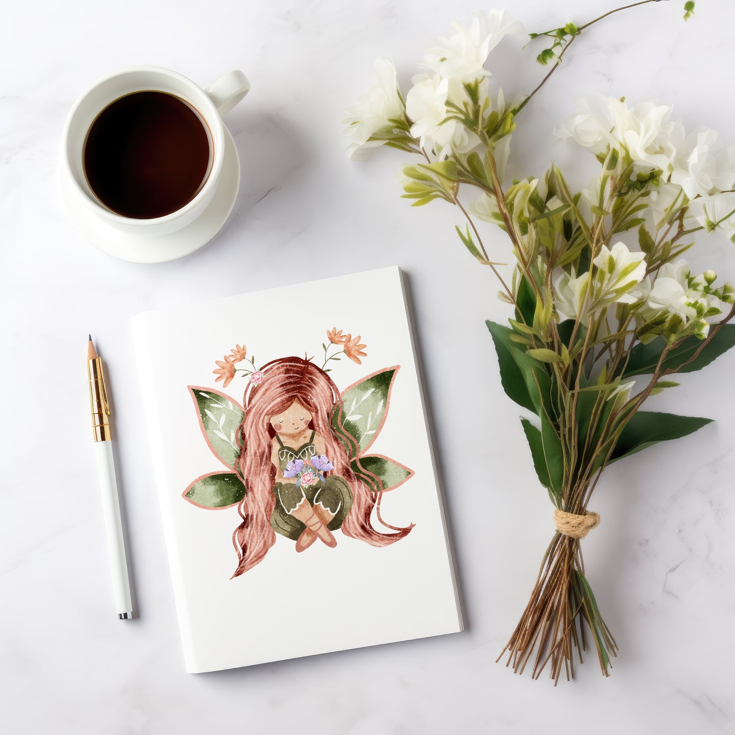 Sitting Fairy PNG
