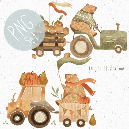 Fall Festival PNG Set