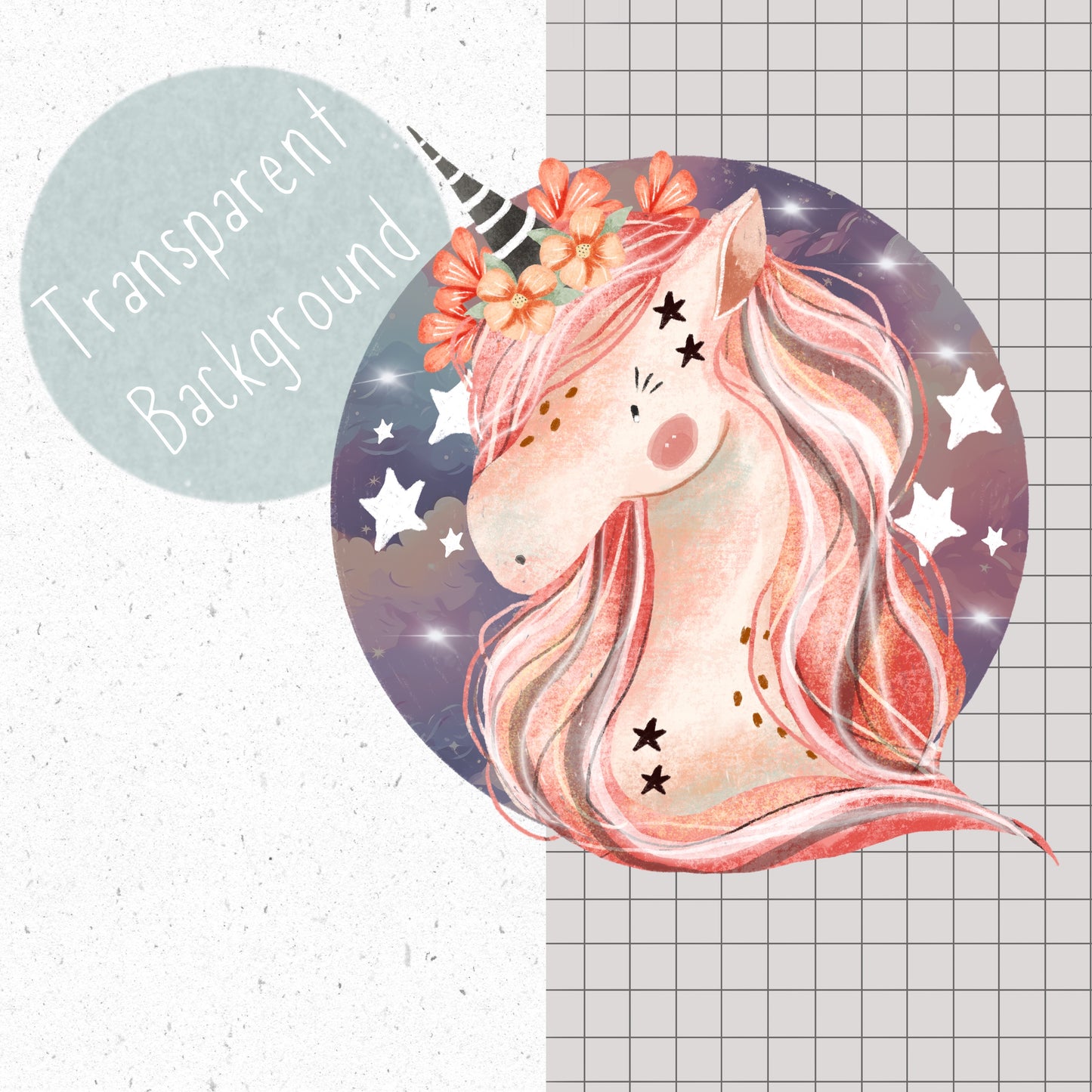 Star Unicorn PNG