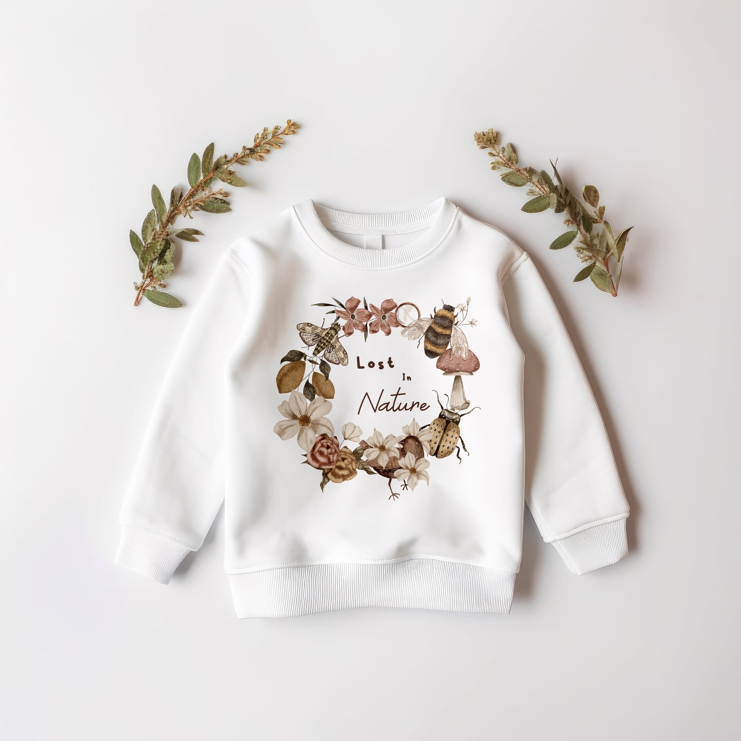 Lost in Nature Wreath PNG