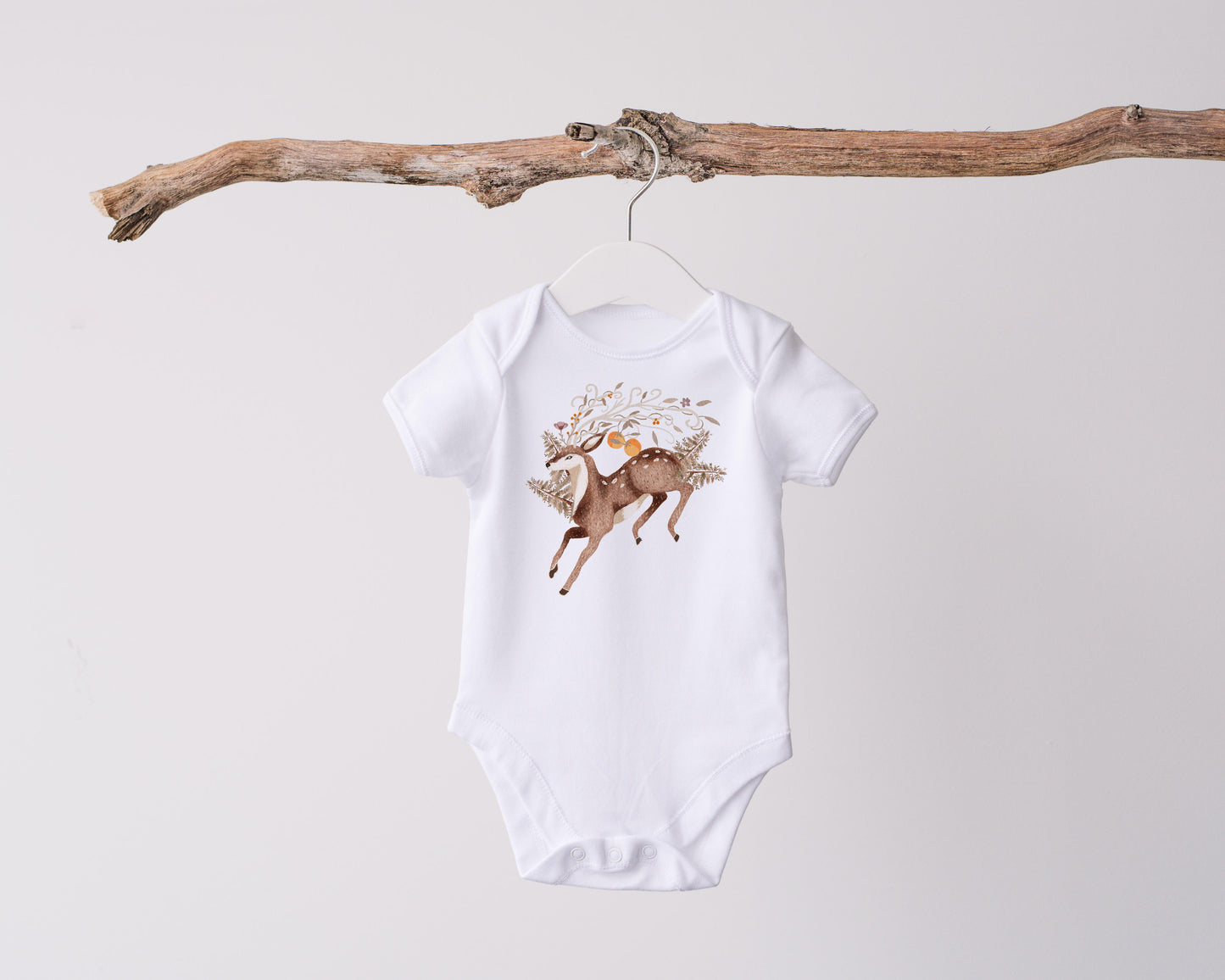 Floral Stag PNG Set