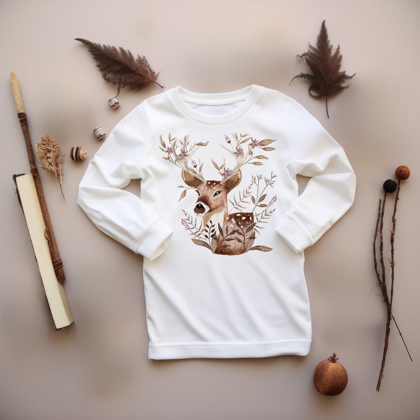 Whimsical Stag PNG