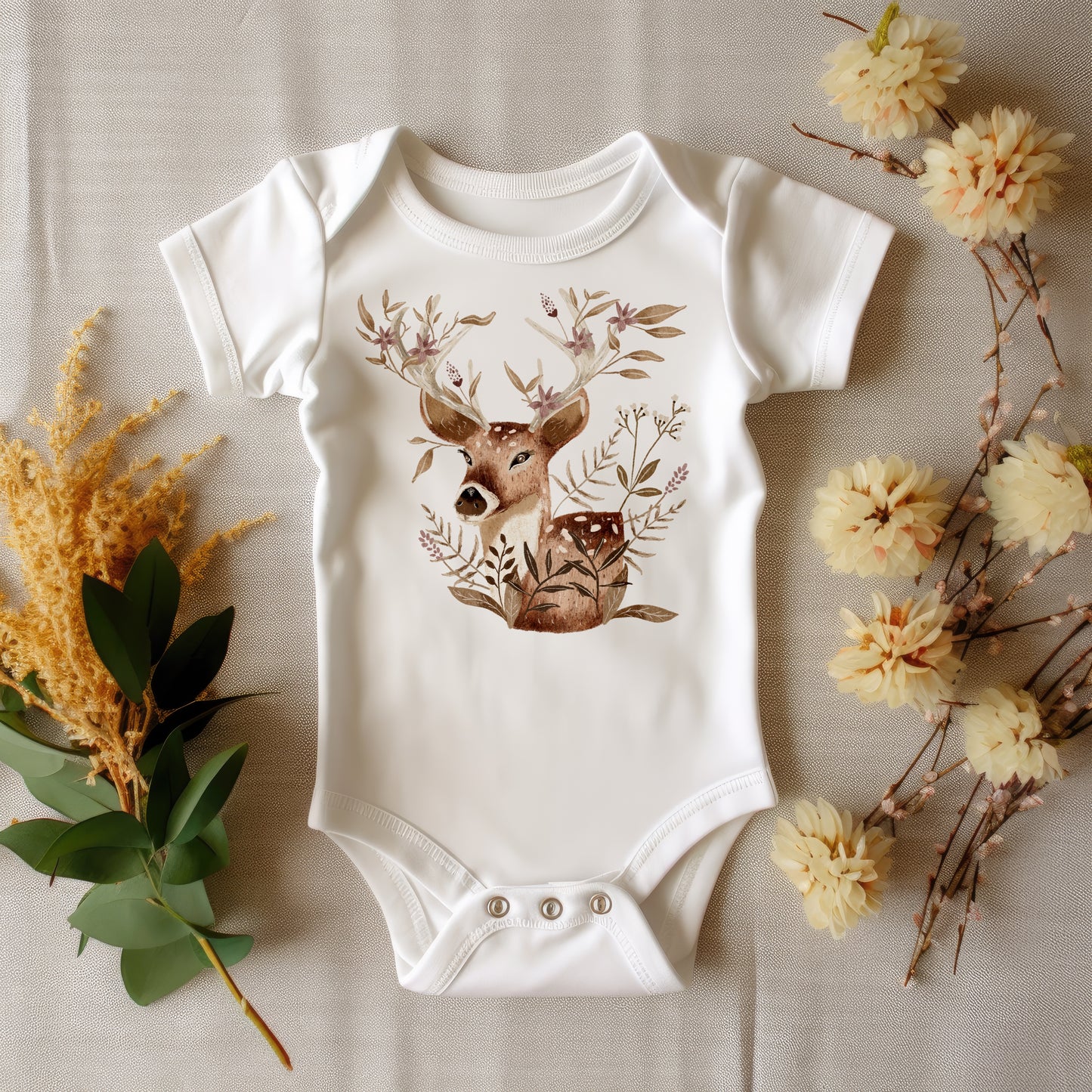 Whimsical Stag PNG
