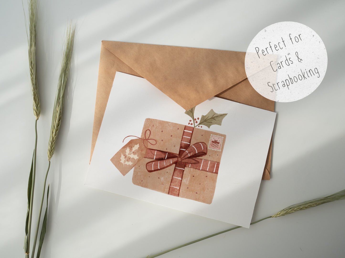 Christmas Mail PNG Set