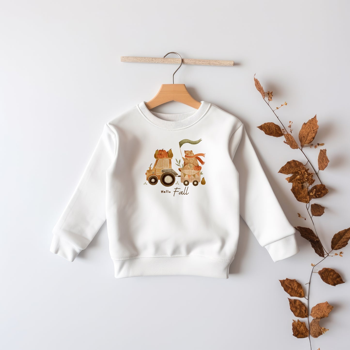 Hello Fall PNG