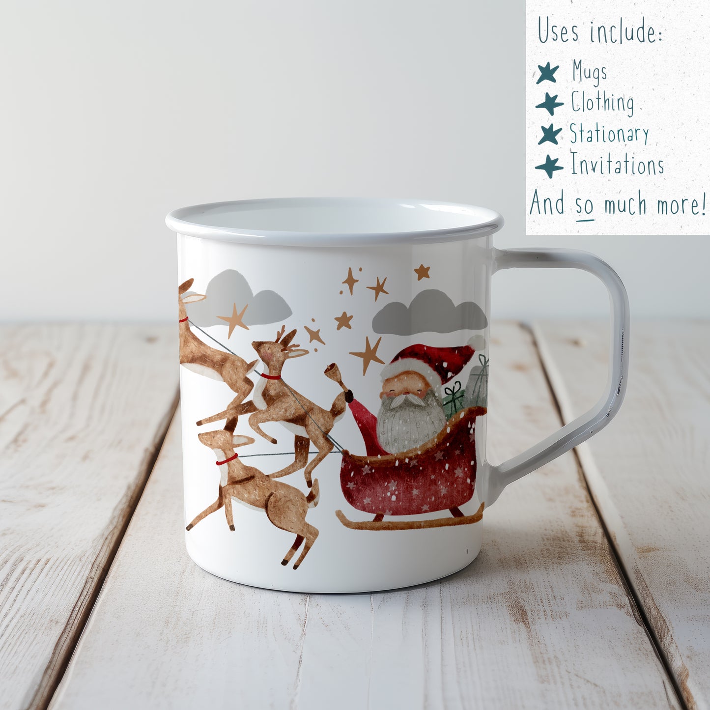 Santas Sleigh PNG