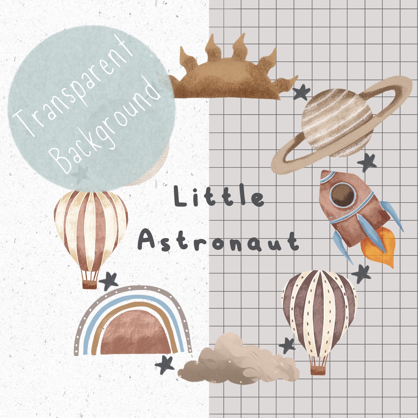 Little Astronaut PNG
