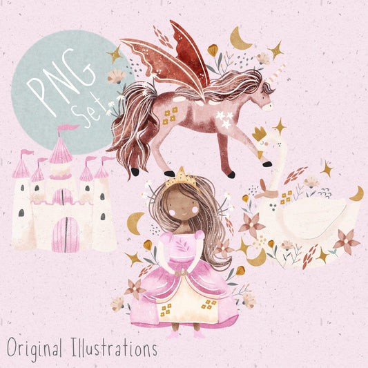 Princess PNG Set