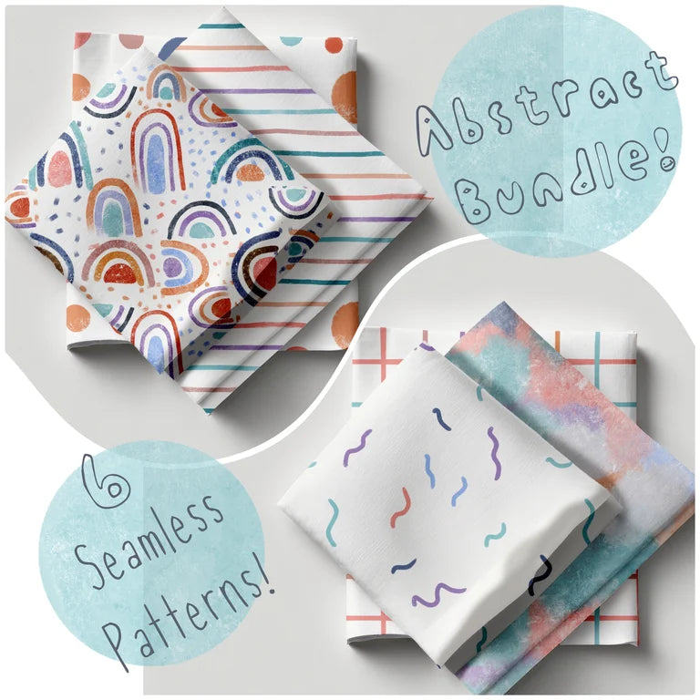 Abstract Bundle - 6 Designs