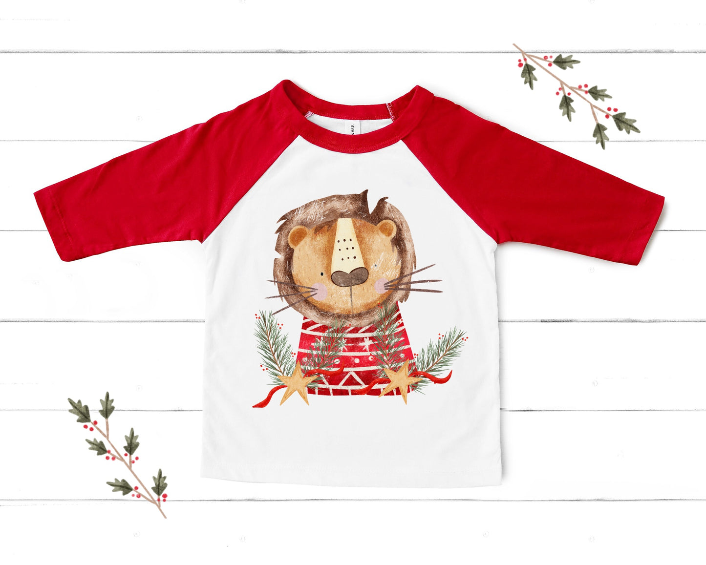 Safari Christmas PNG Set