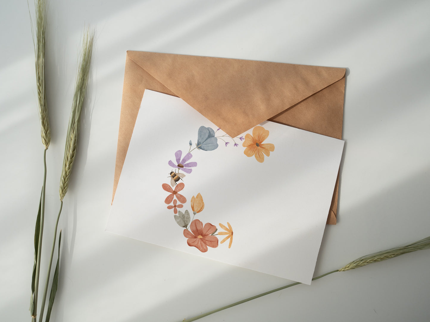 Floral half-wreath PNG