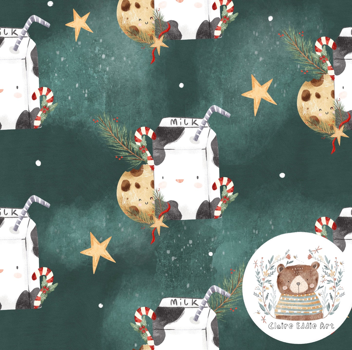 Festive Milk & Cookies - Basics Range