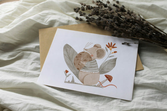 Mouse and cookie PNG