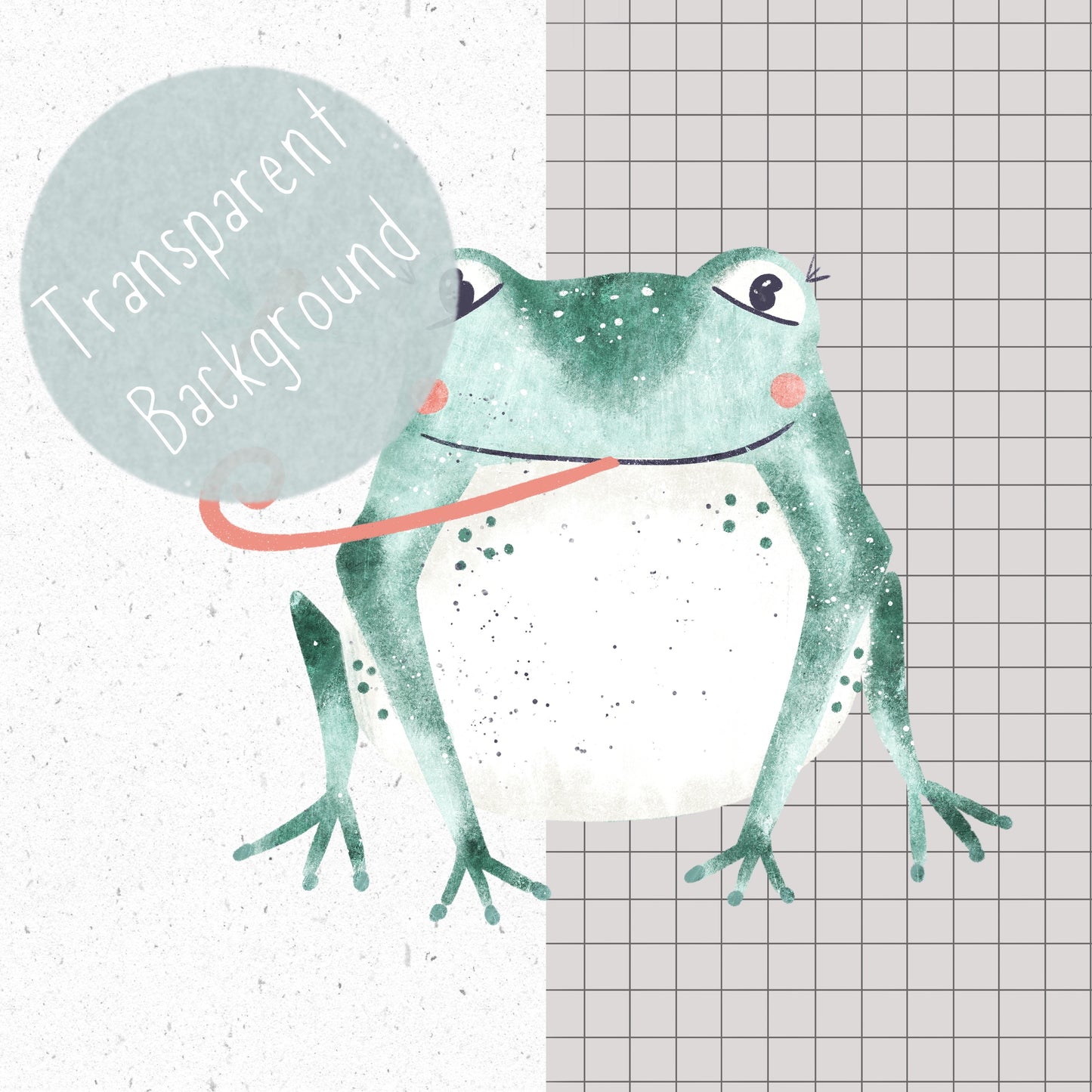 Frog PNG Set