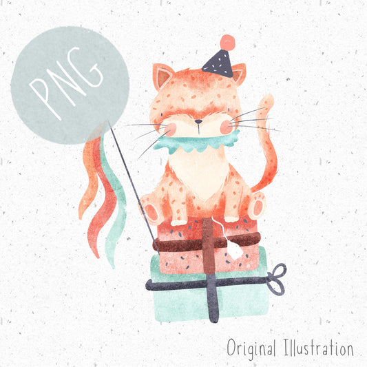 Cheetah Birthday PNG