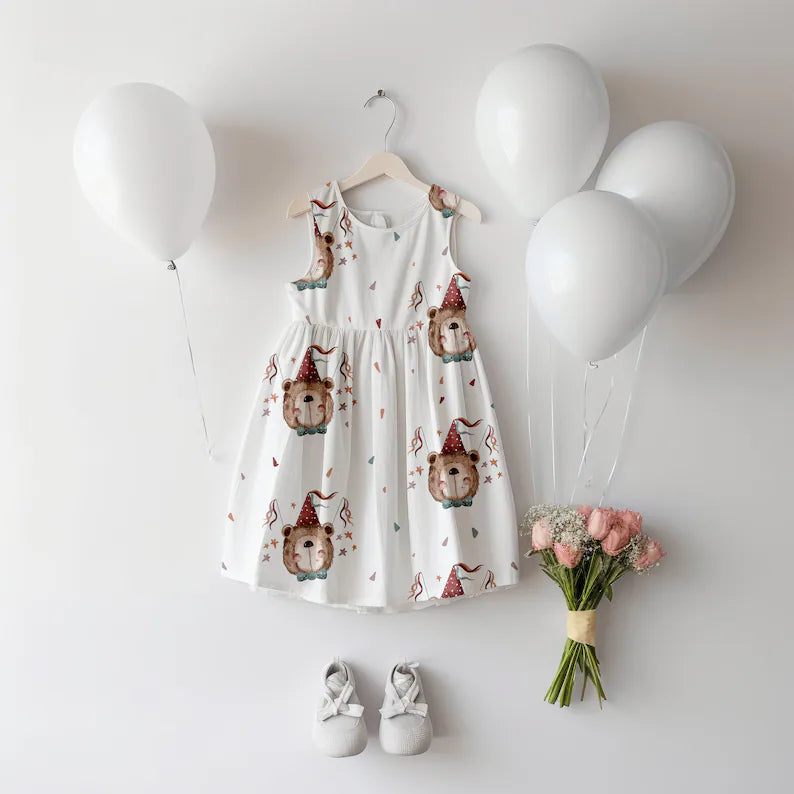 Kids Dress Birthday Mock-up