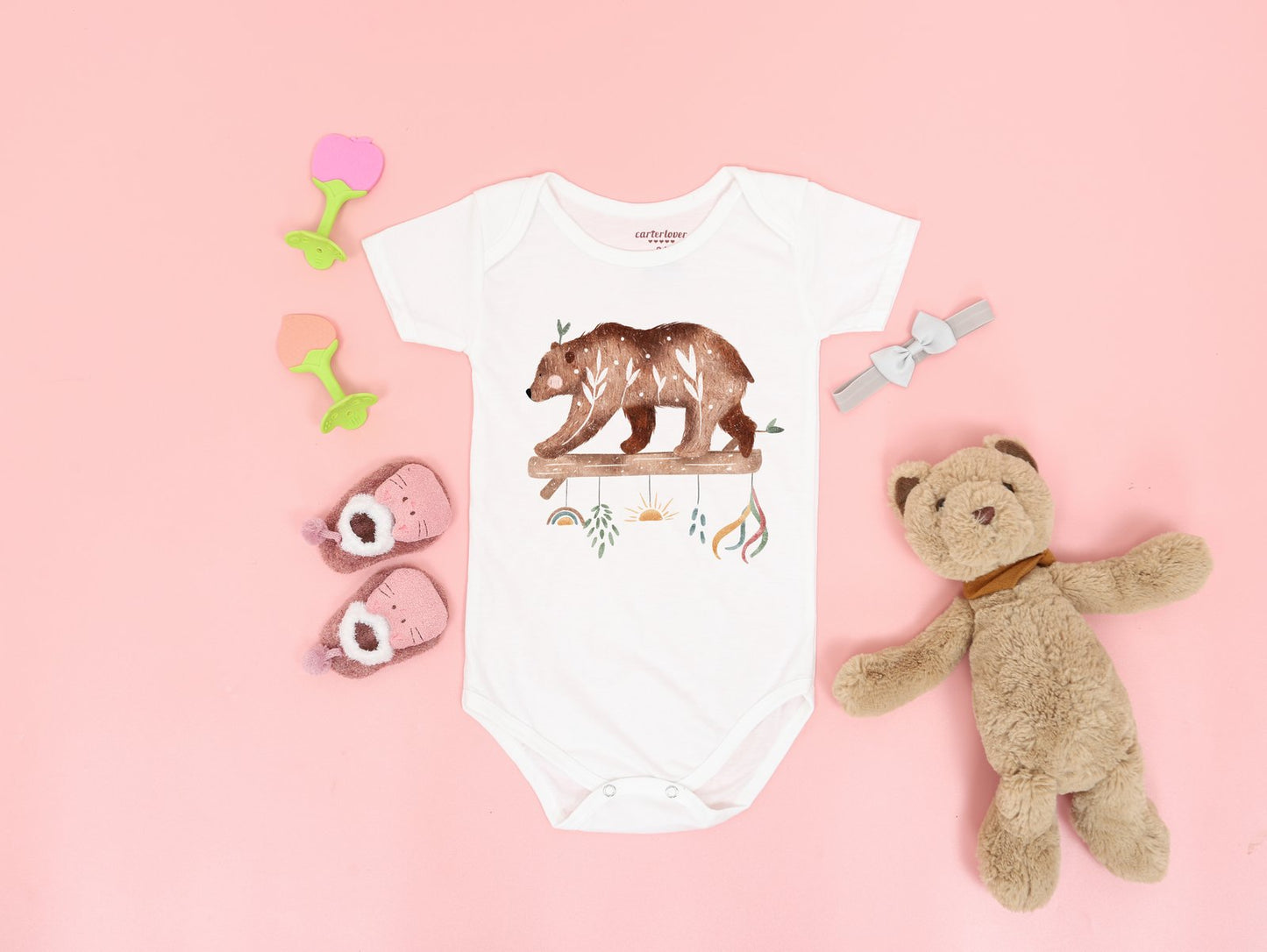 BOHO Bear PNG