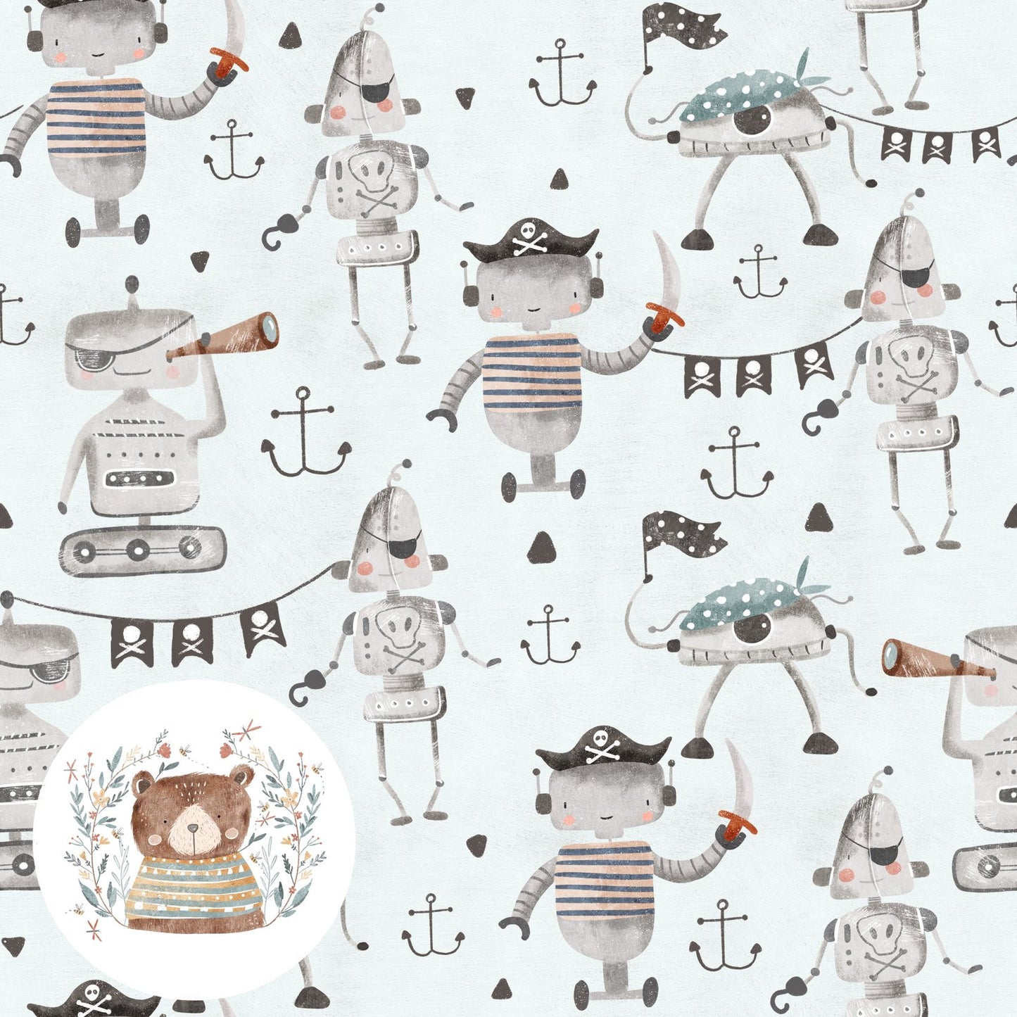 Robot Pirates - Non-Exclusive