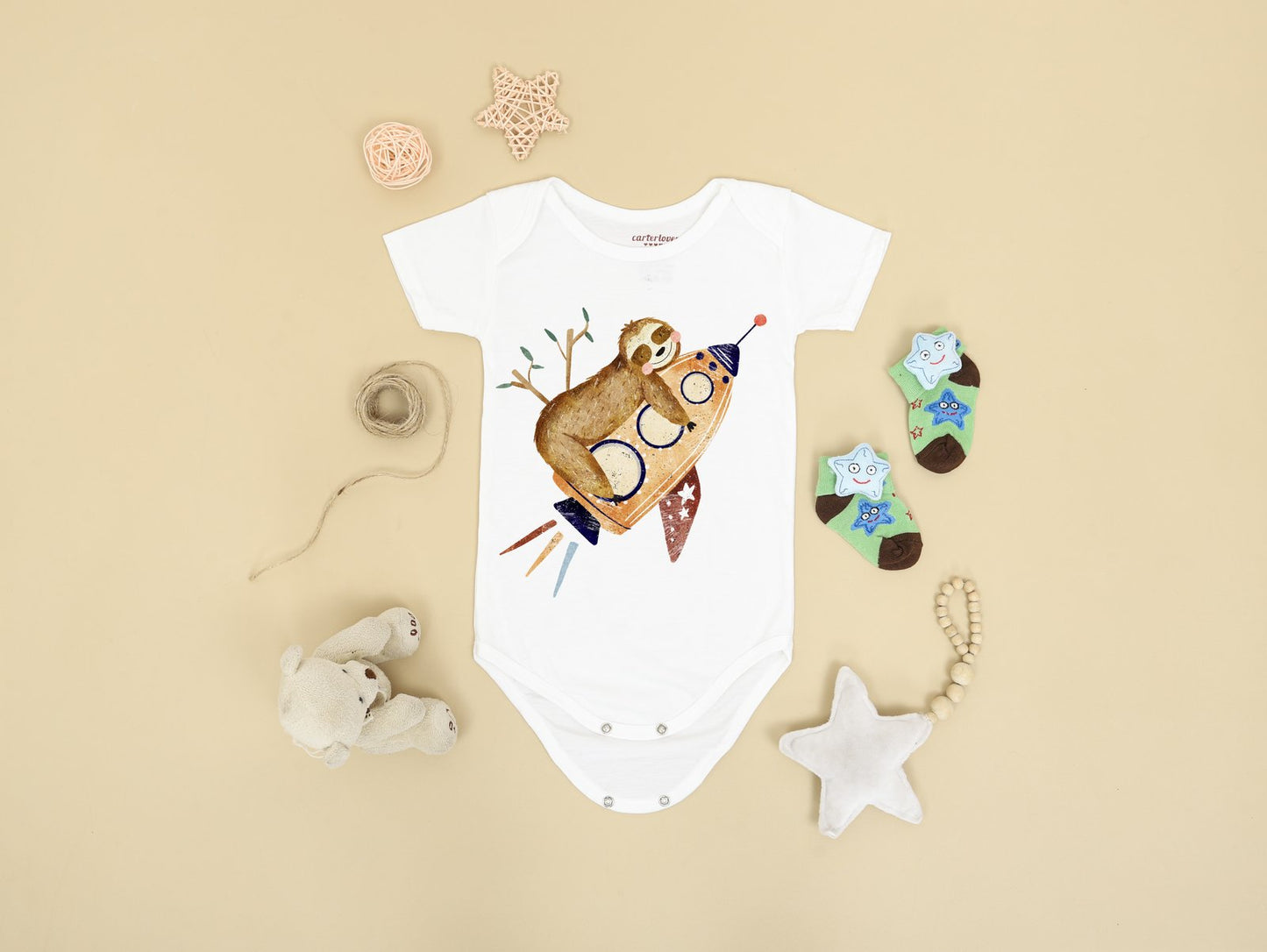 Sloth in space PNG
