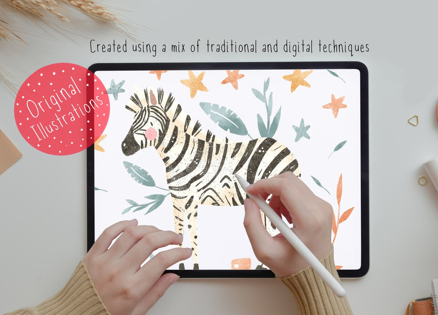Wild Zebra PNG