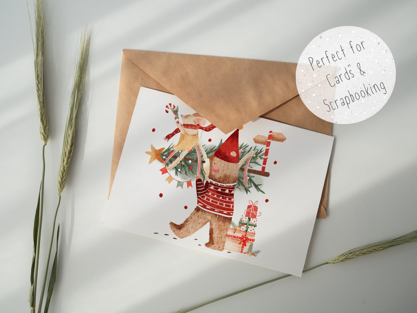 Woodland Christmas PNG