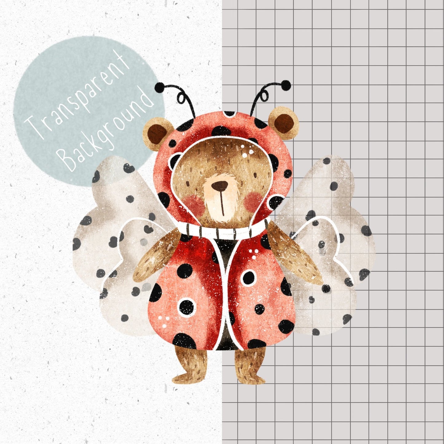Bug Costume PNG Set