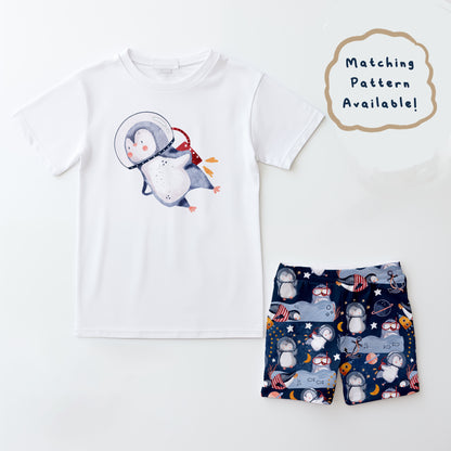 Space Penguins PNG Set
