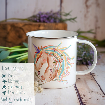 Pastel Unicorn PNG