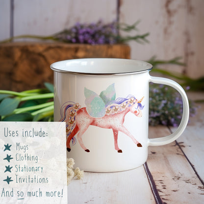 Fairy Unicorns PNG Set