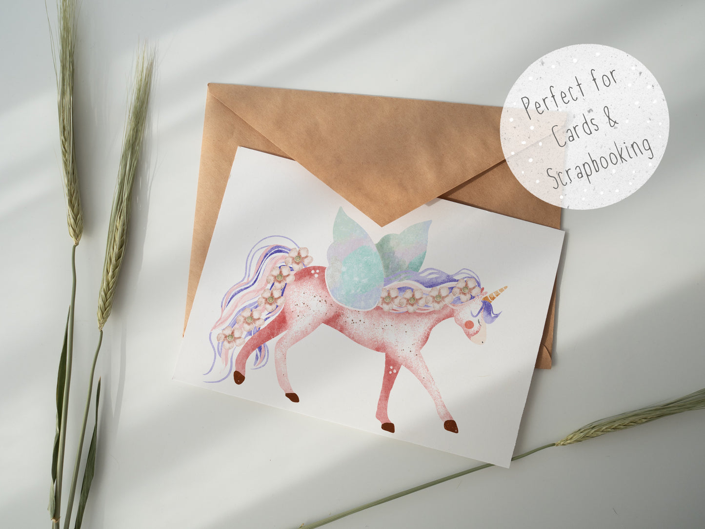 Fairy Unicorns PNG Set