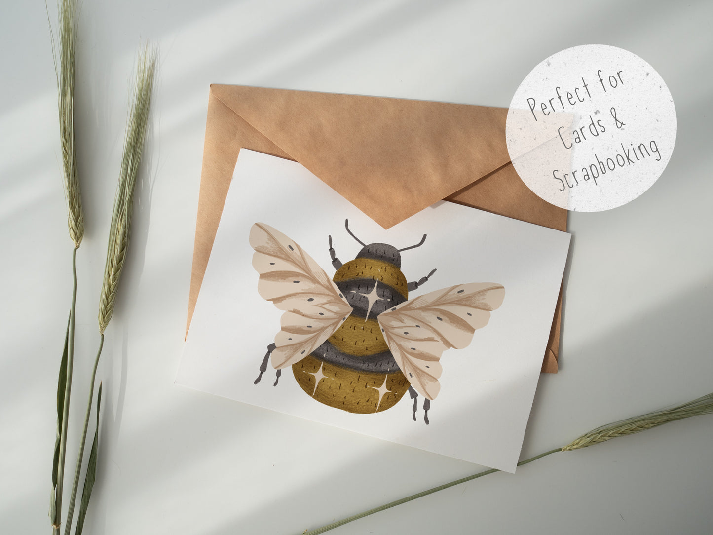 Celestial Bees PNG Set