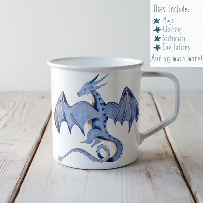 Dragon Trio PNG Set
