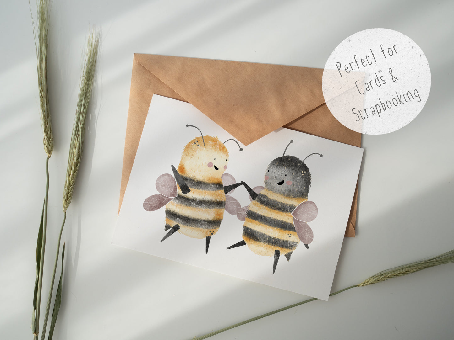 Dancing Bees PNG Set