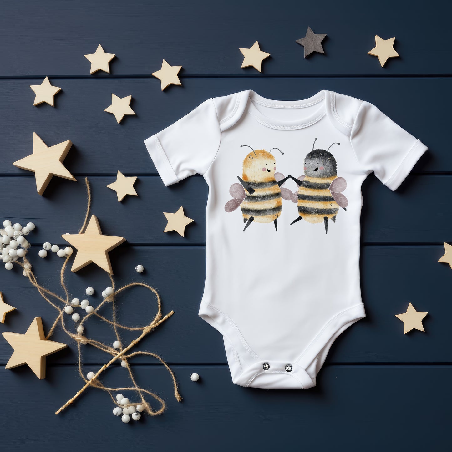 Dancing Bees PNG Set
