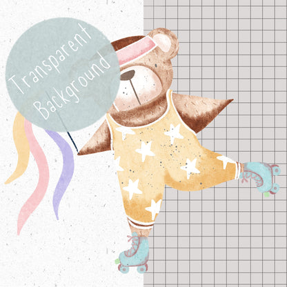 Roller Bear PNG