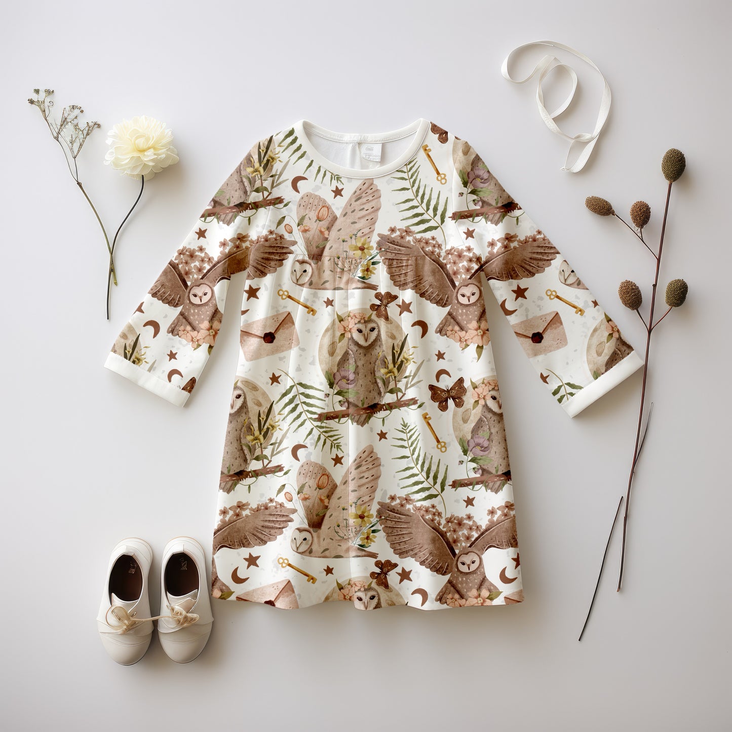 Fern in White (Non-Exclusive)