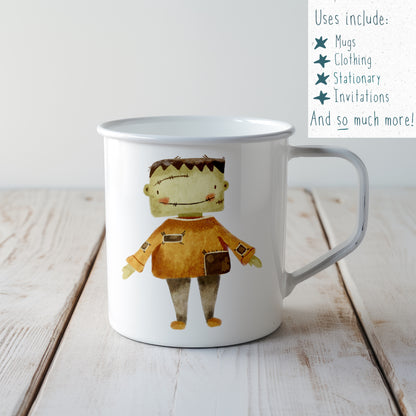 Cute Monster PNG Set