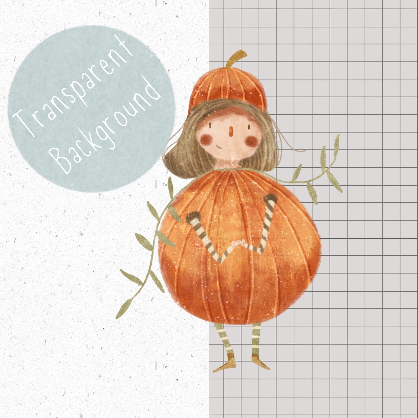 Cute Costume PNG Set