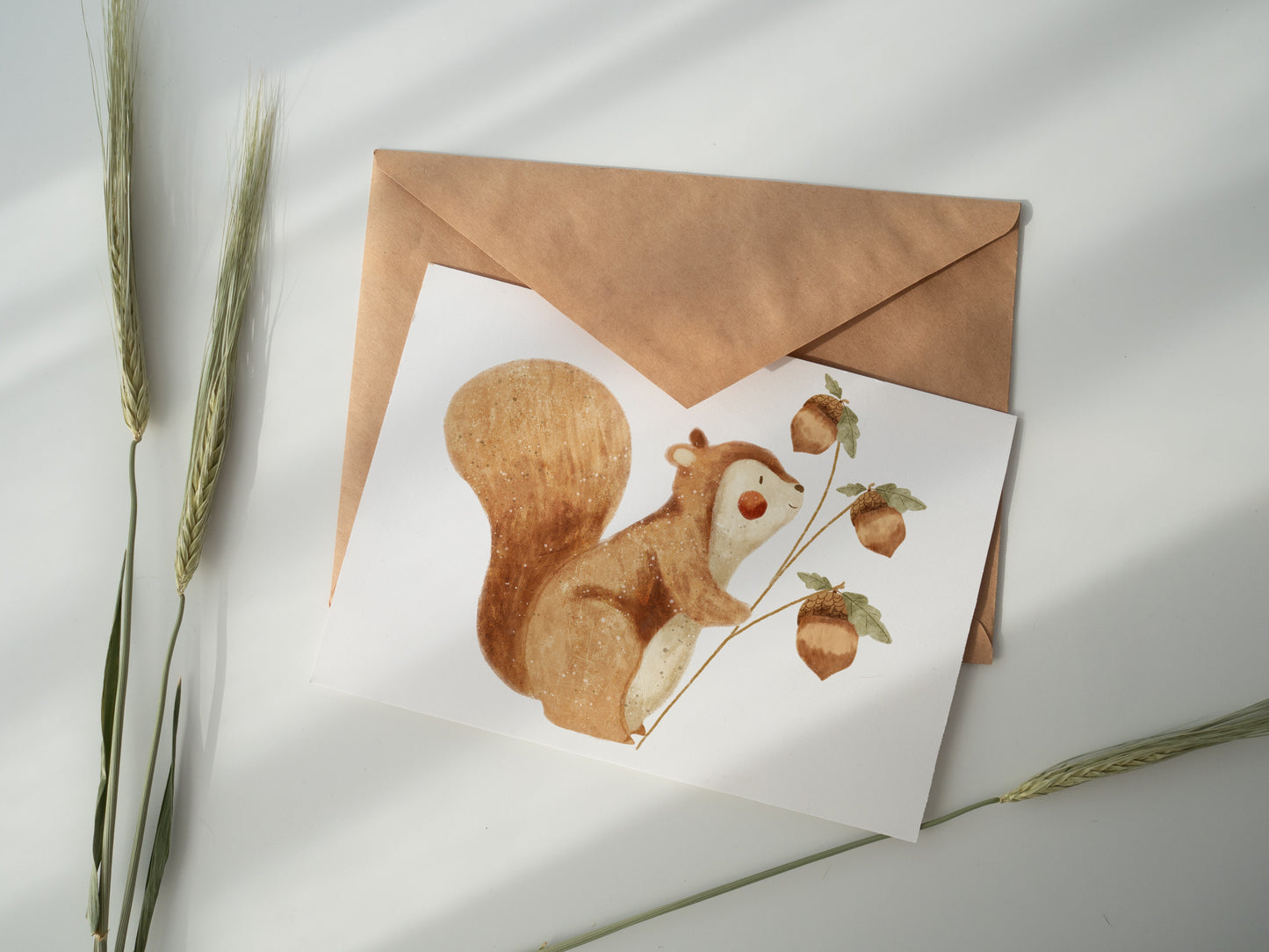 Squirrel Trio PNG Set