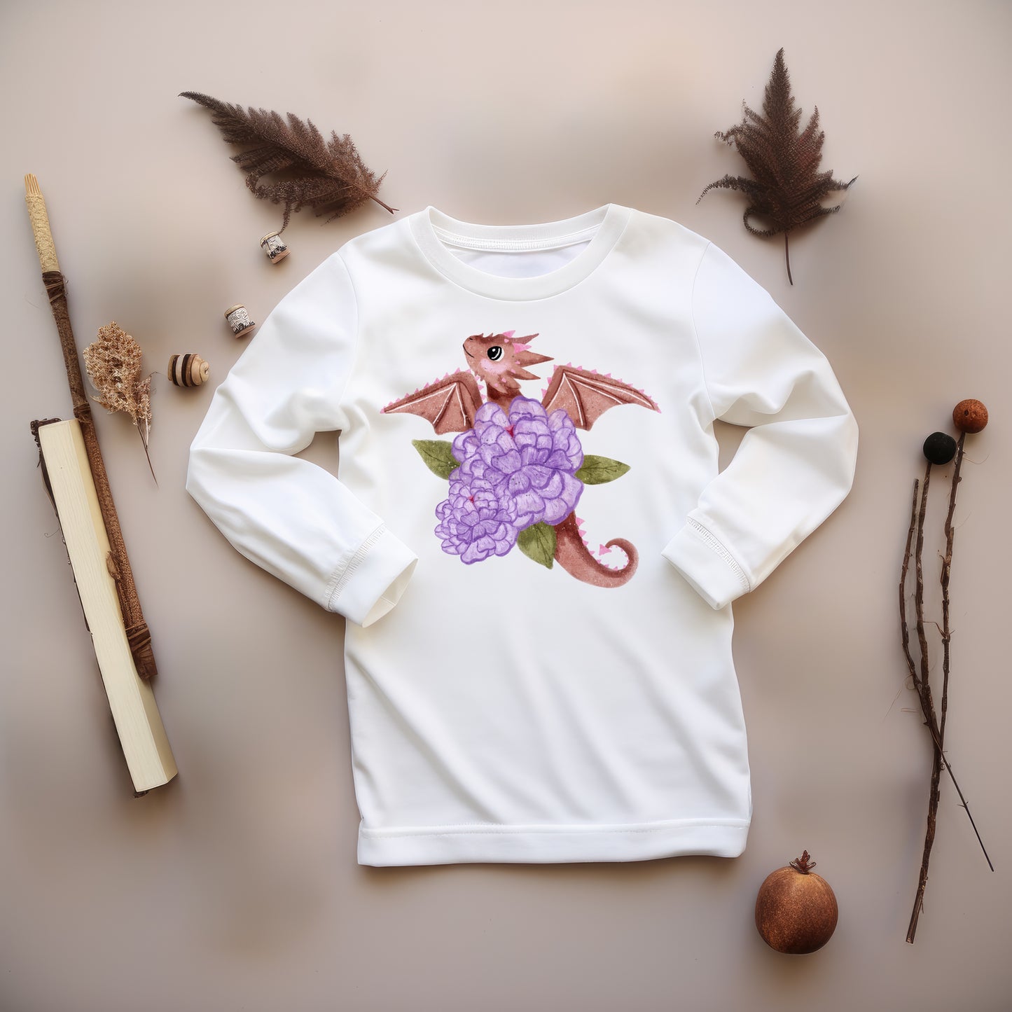 Lilac Dragon PNG Set