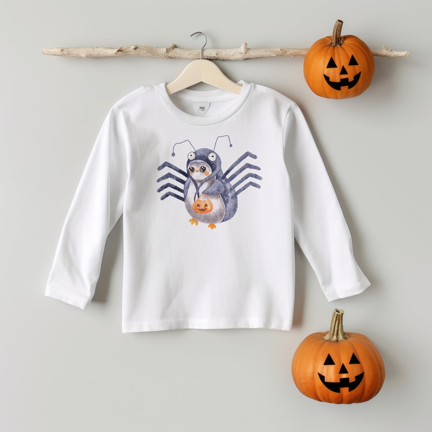 Penguin Halloween PNG Set