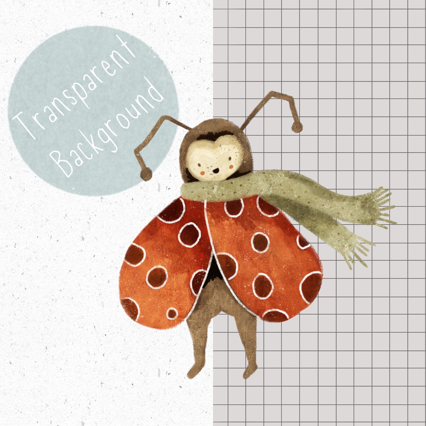 Autumn Insects PNG Set